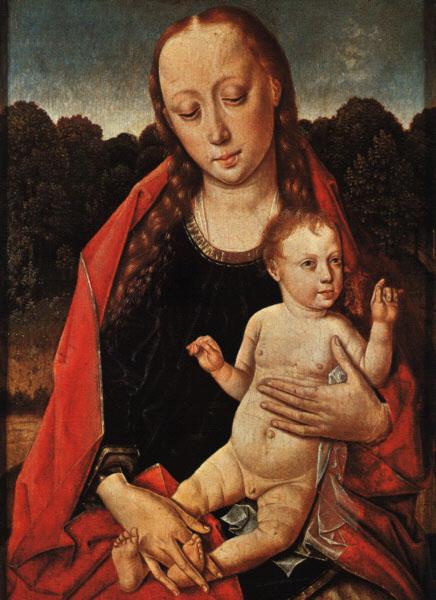 Dieric Bouts The Virgin and Child oil painting picture